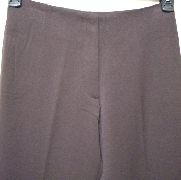 Elegant & Sophisticated Chocolate, Wine Dress Pant - Picture 3 of 16
